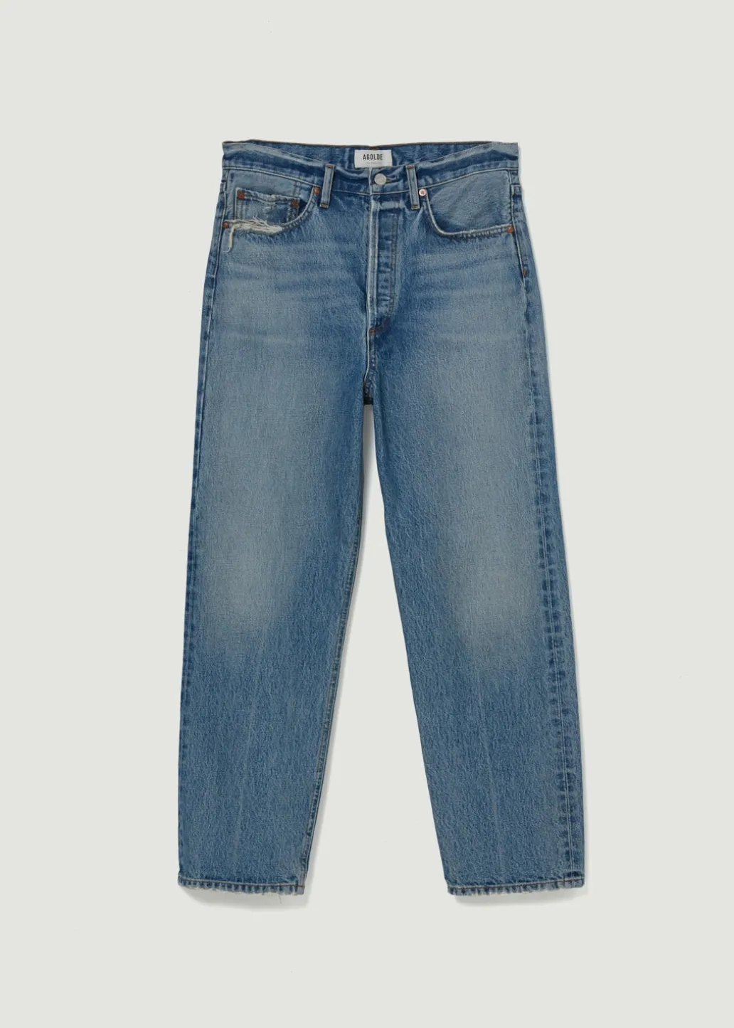 AGOLDE 90'S Mid Rise Straight In Hooked Fashion