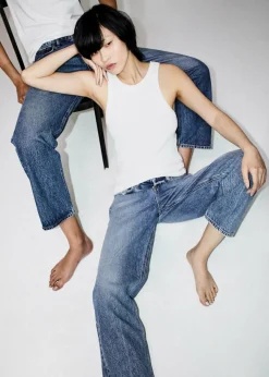 AGOLDE 90'S Mid Rise Straight In Imagine Cheap
