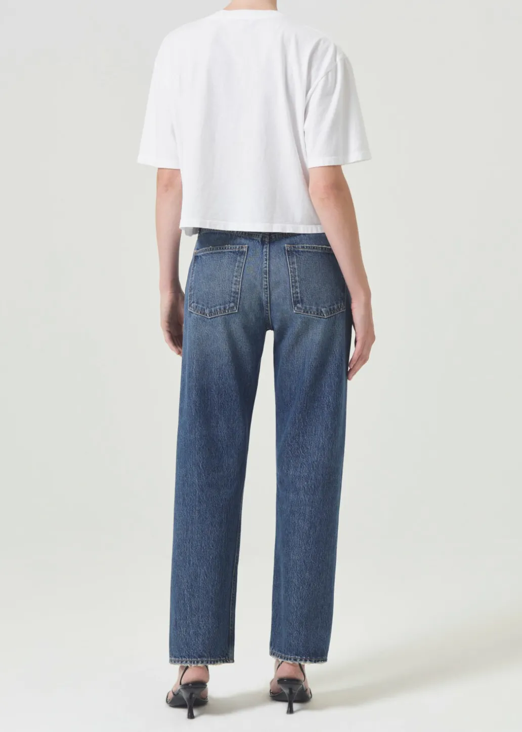 AGOLDE 90'S Mid Rise Straight In Imagine Cheap