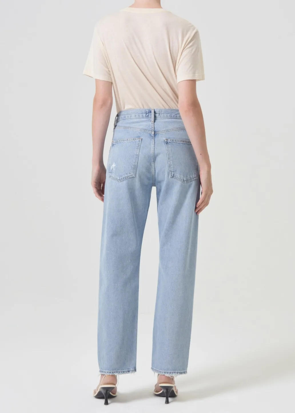AGOLDE 90'S Mid Rise Straight In Snapshot Clearance