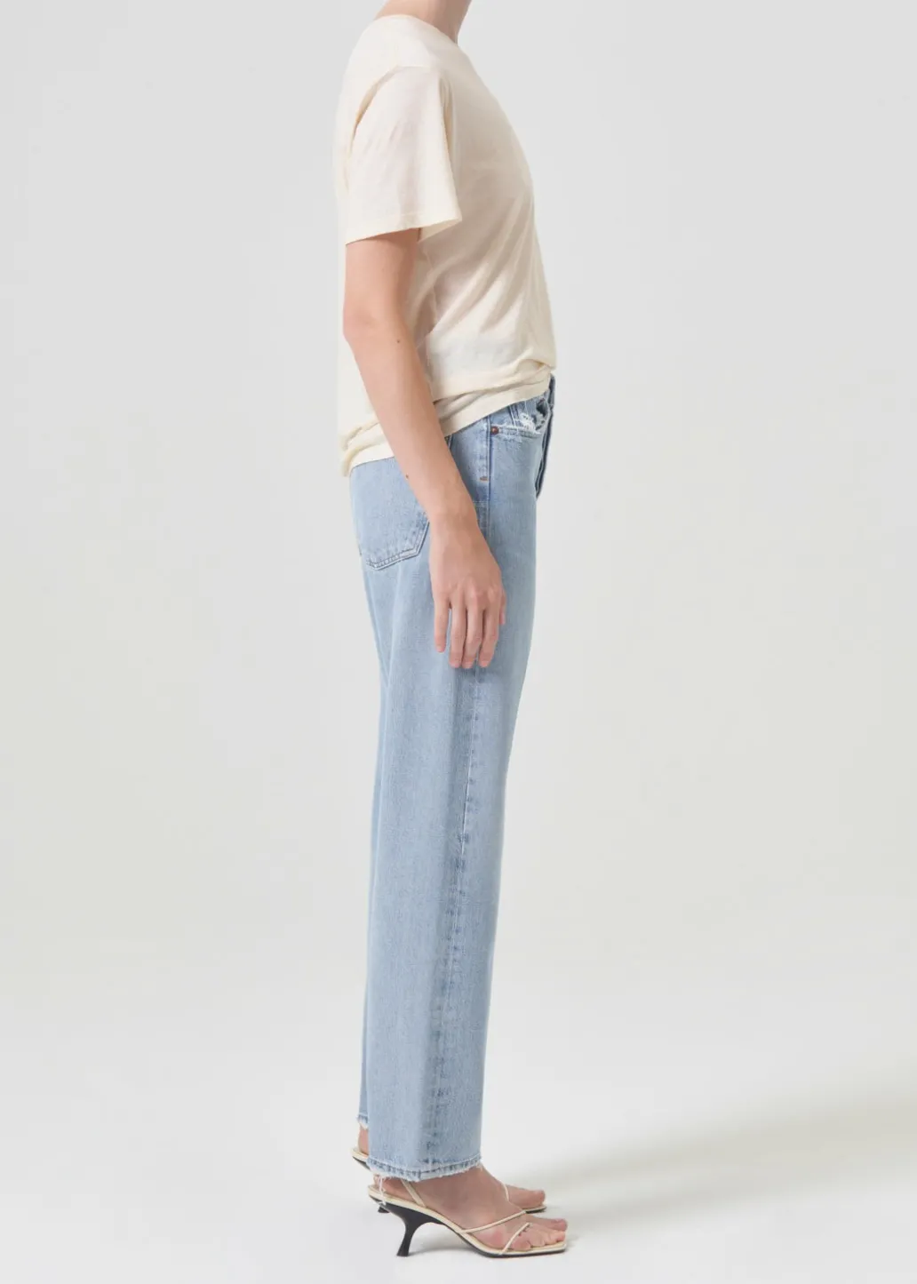 AGOLDE 90'S Mid Rise Straight In Snapshot Clearance