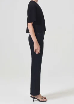 AGOLDE 90'S Pinch Waist High Rise Straight In Crushed Best