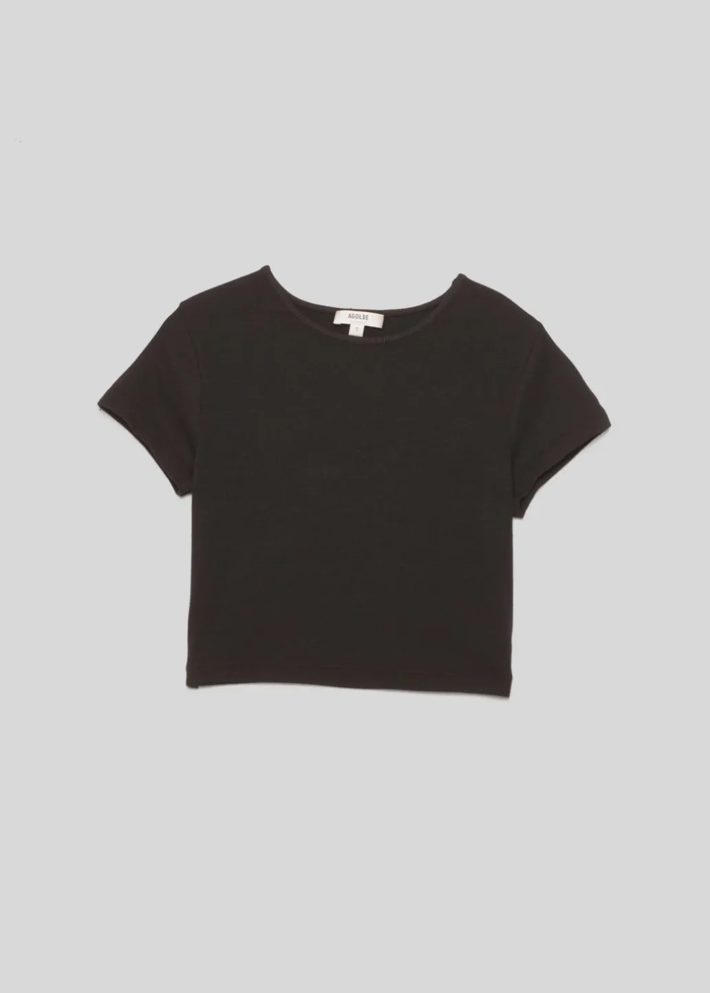 AGOLDE Savannah Tee In Black Flash Sale