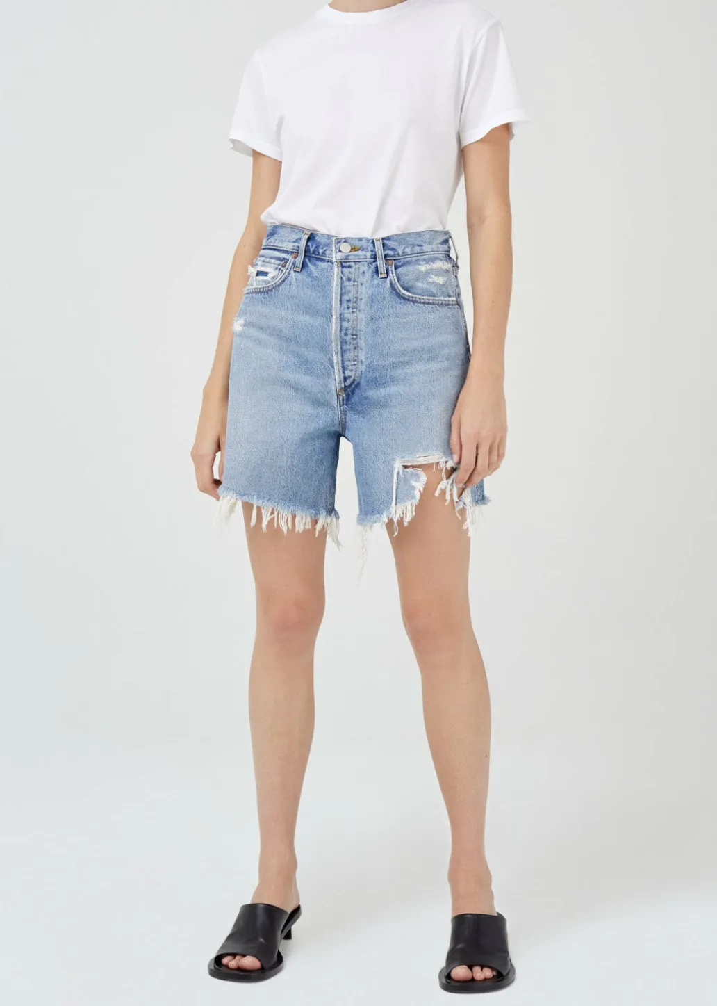 AGOLDE Stella High Rise Short In Ritual Flash Sale