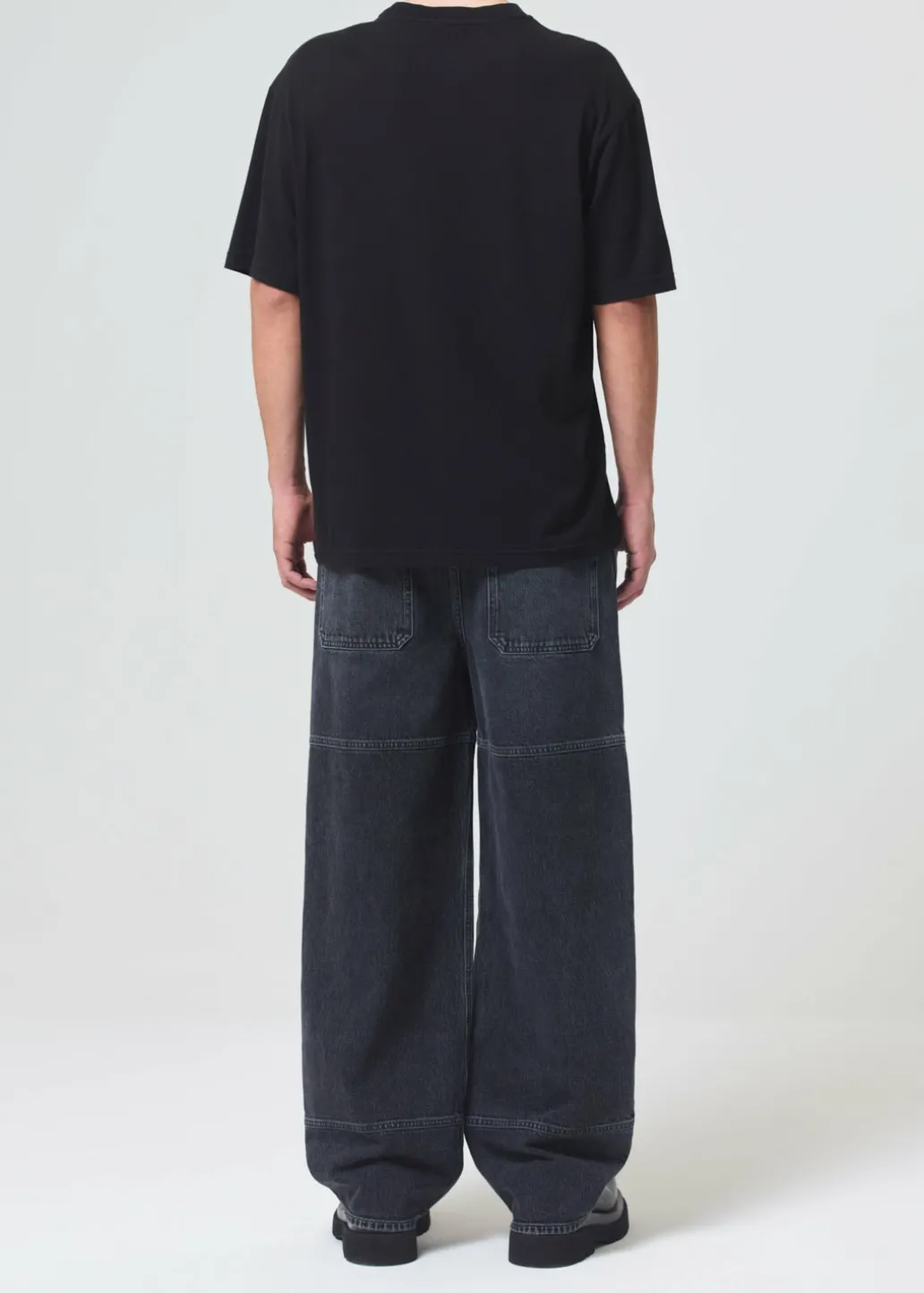 AGOLDE Sumner Tee In Black Cheap