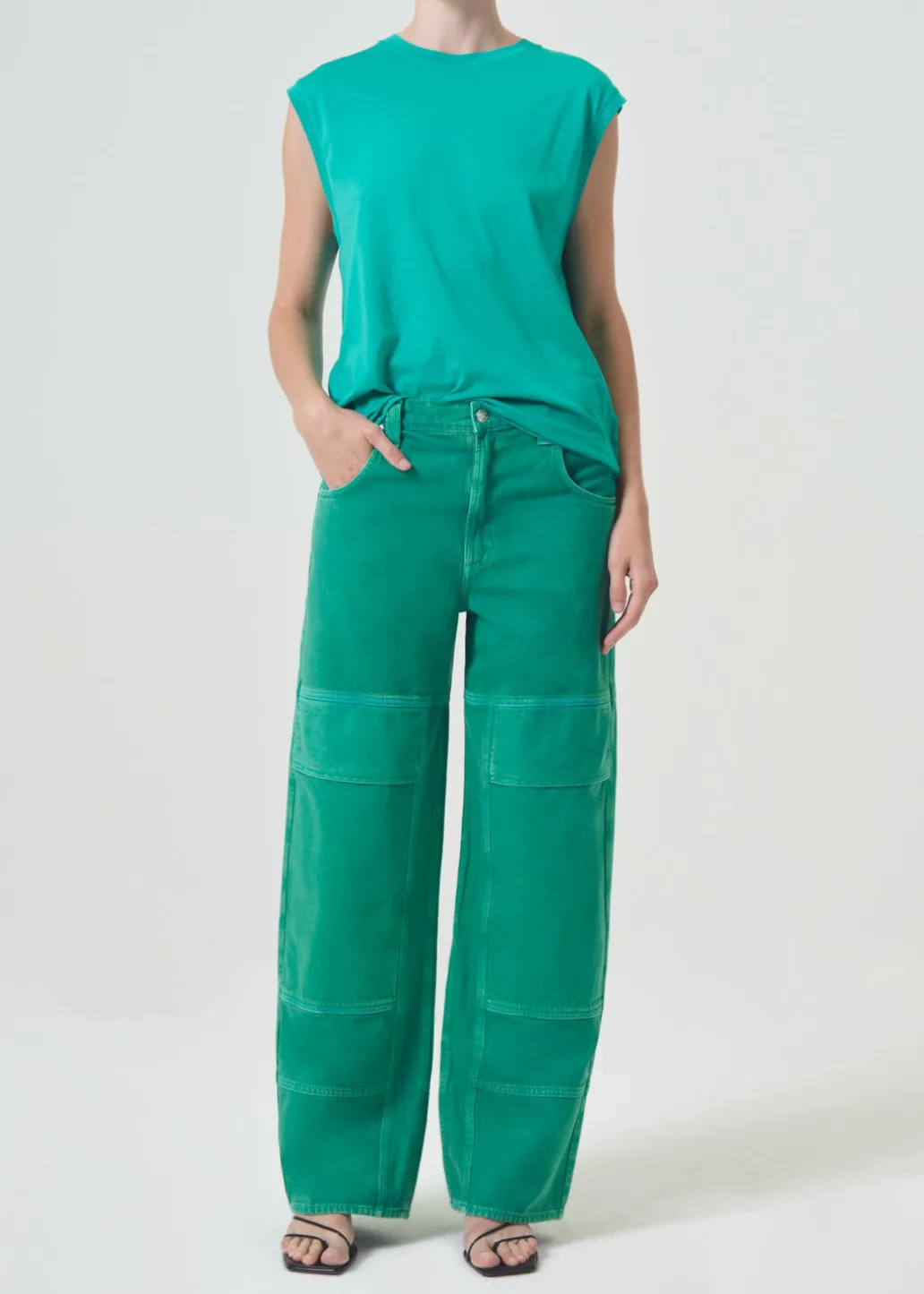 AGOLDE Tanis Utility Jean In Air Freshener Sale
