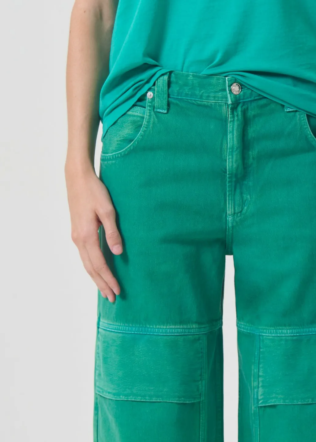 AGOLDE Tanis Utility Jean In Air Freshener Sale