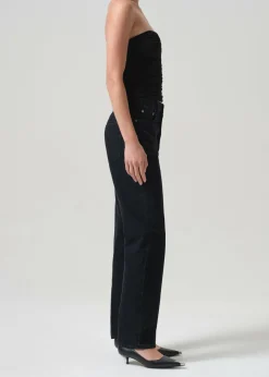 AGOLDE Tonia Twist Tube In Black Fashion