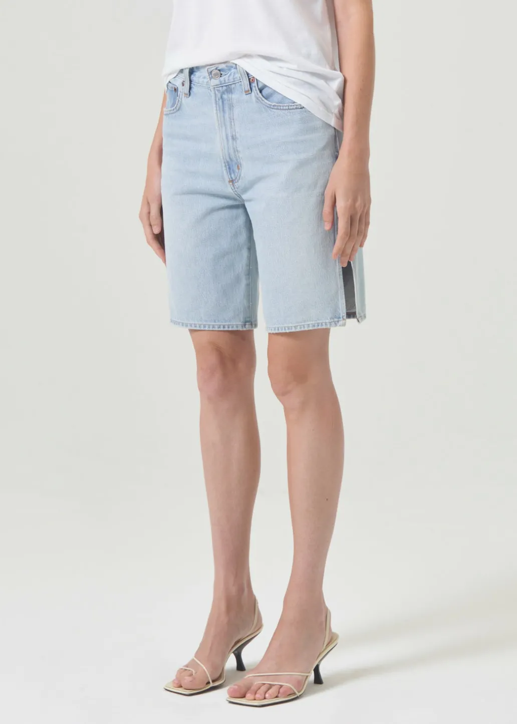 AGOLDE Vida High Rise Short In Fragment Online
