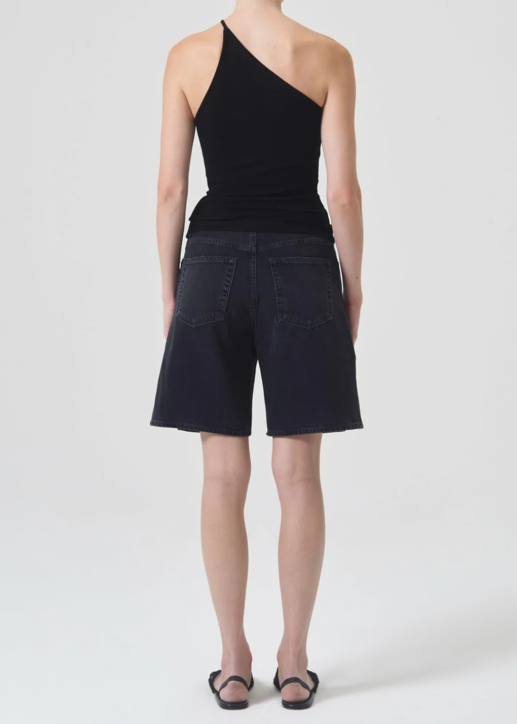 AGOLDE Vida High Rise Short In Hitch New